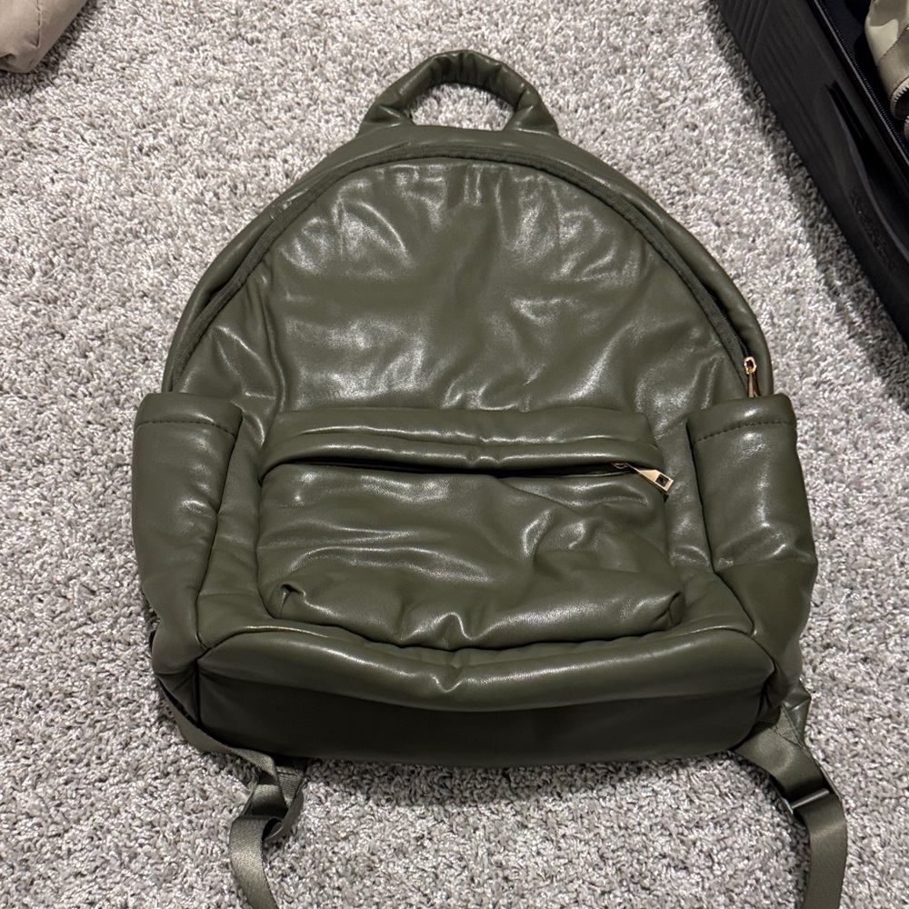 Olive Green Backpack
